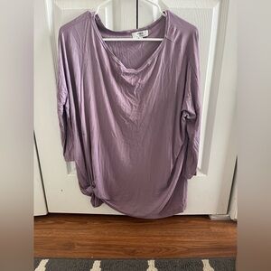 Piko 1988 Mauve Long Sleeve Top